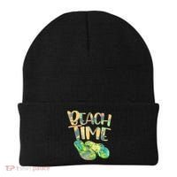 Beach Time Flip Flops Summer Fun Beanie thumb 0