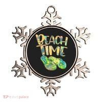 Beach Time Flip Flops Summer Fun Ornament thumb 0