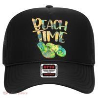 Beach Time Flip Flops Summer Fun Hat thumb 0