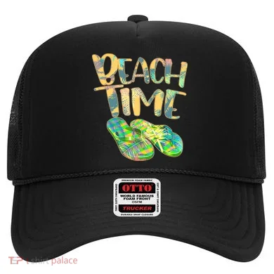 Beach Time Flip Flops Summer Fun Hat
