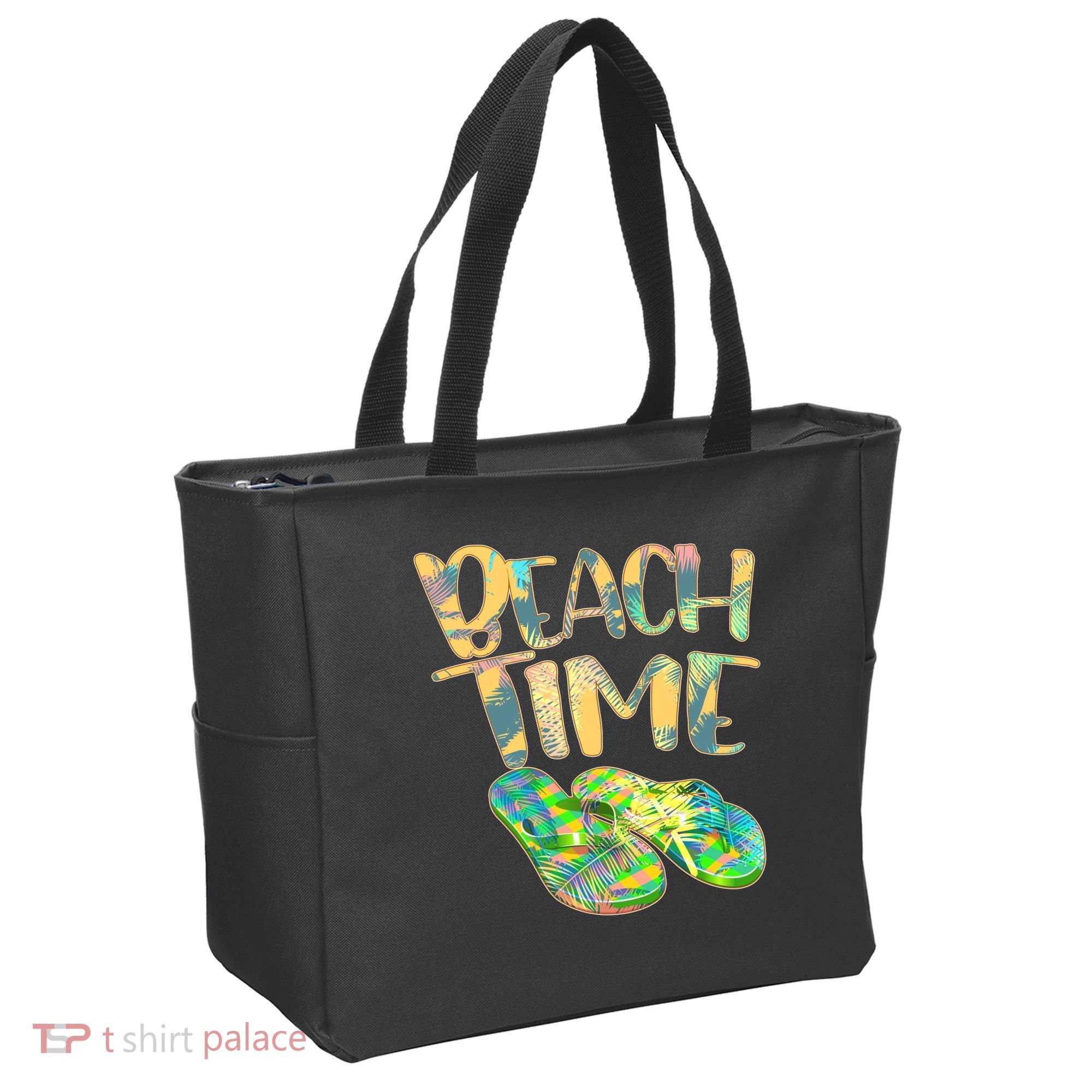 Beach Time Flip Flops Summer Fun Tote Bag