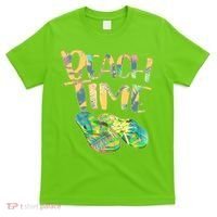 Beach Time Flip Flops Summer Fun T-Shirt thumb 0