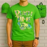 Beach Time Flip Flops Summer Fun T-Shirt thumb 6