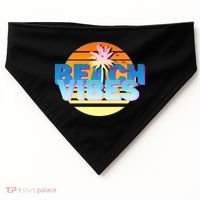 Beach Vibes USA-Made Doggie Bandana thumb 0