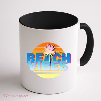 Beach Vibes Coffee Mug back