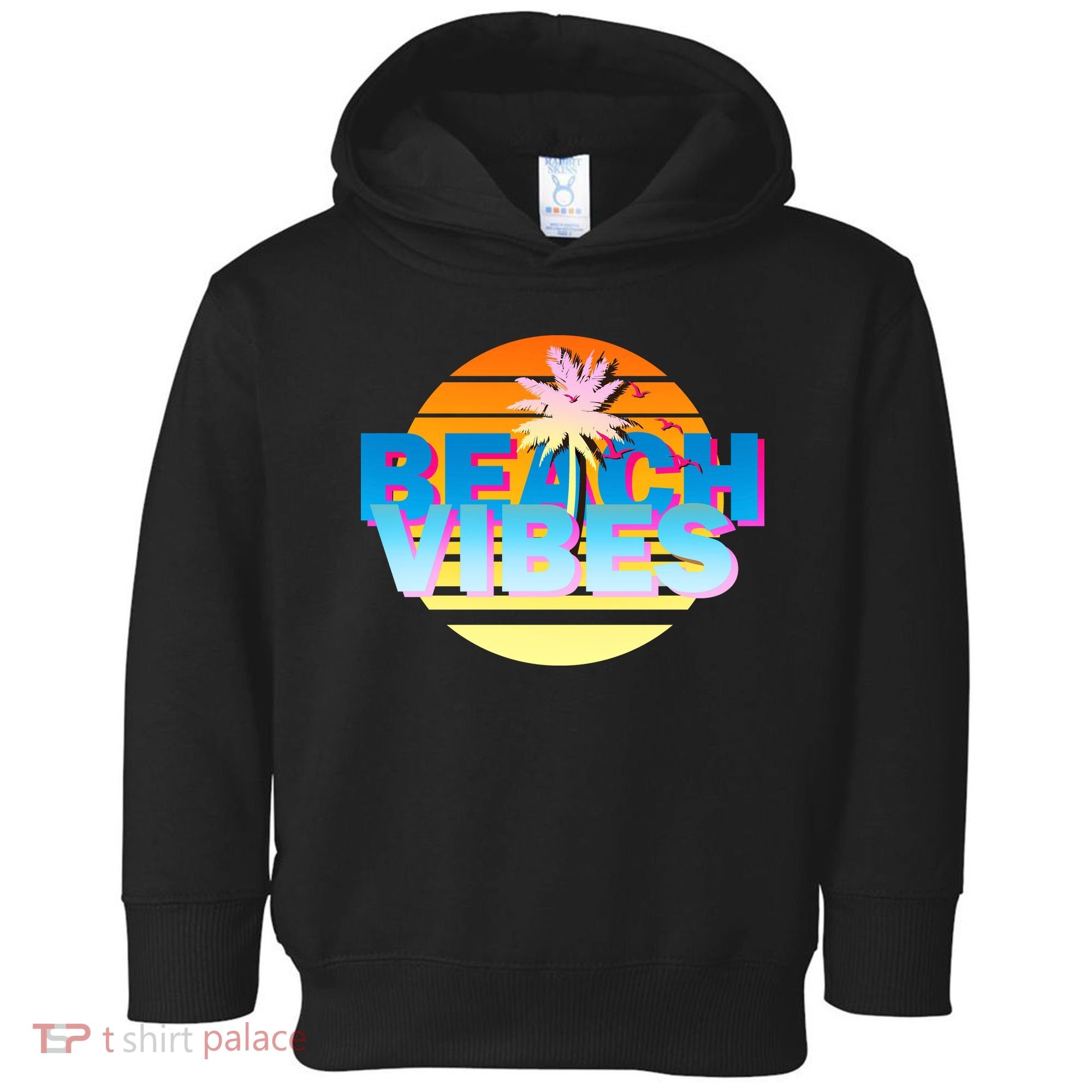 Beach Vibes Toddler Hoodie