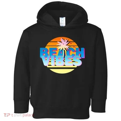 Beach Vibes Toddler Hoodie