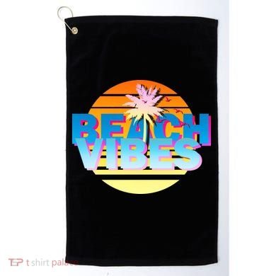 Beach Vibes Golf Towel