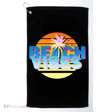 Beach Vibes Golf Towel