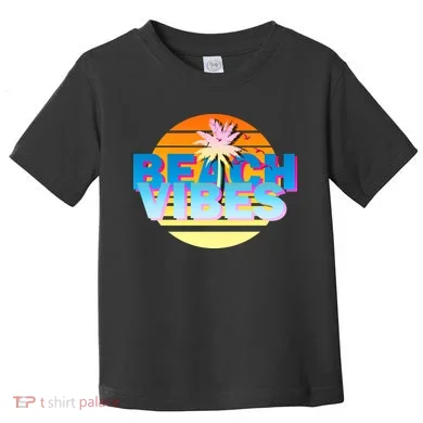 Beach Vibes Toddler T-Shirt