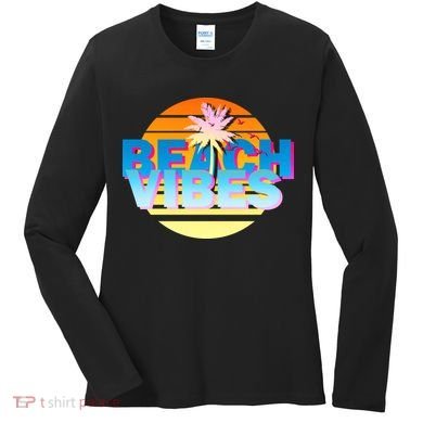 Beach Vibes Women's Long Sleeve Shirt