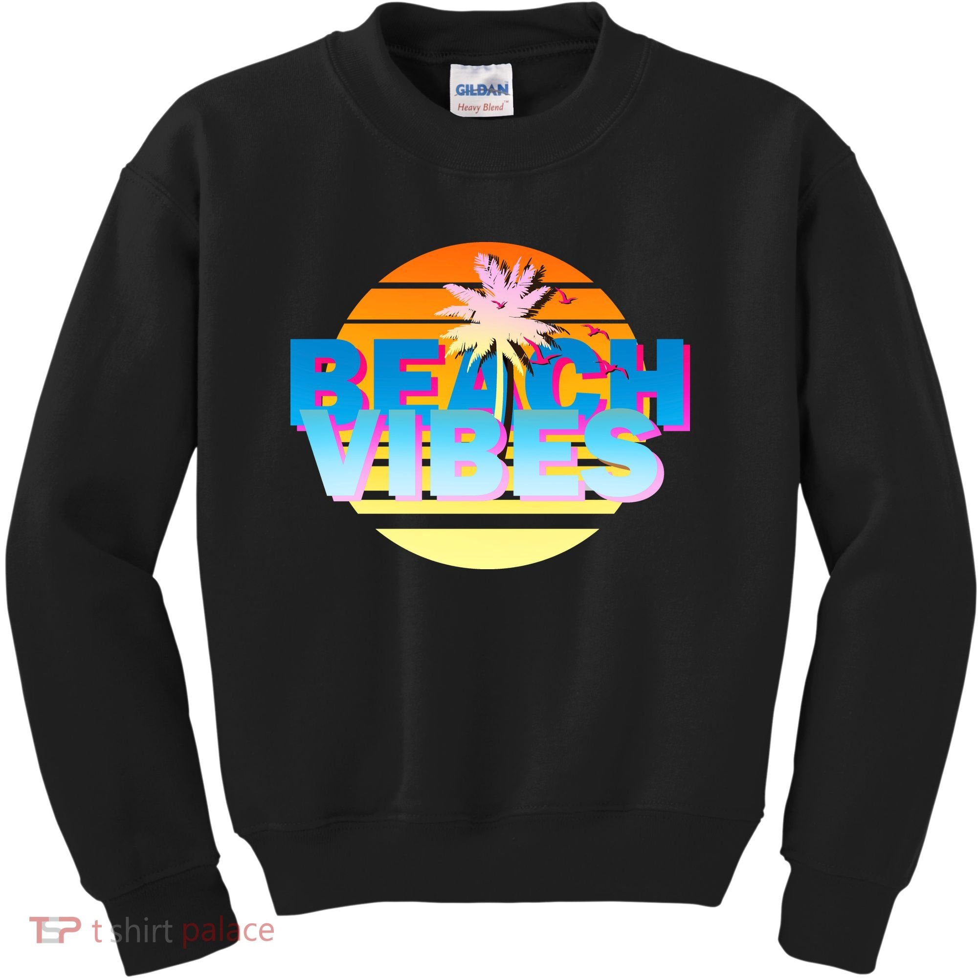 Beach Vibes Kids Sweatshirt