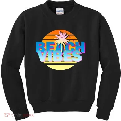 Beach Vibes Kids Sweatshirt