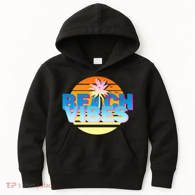 Beach Vibes Kids Hoodie