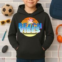 Beach Vibes Kids Hoodie thumb 2