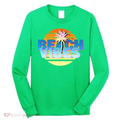 Beach Vibes Long Sleeve Shirt
