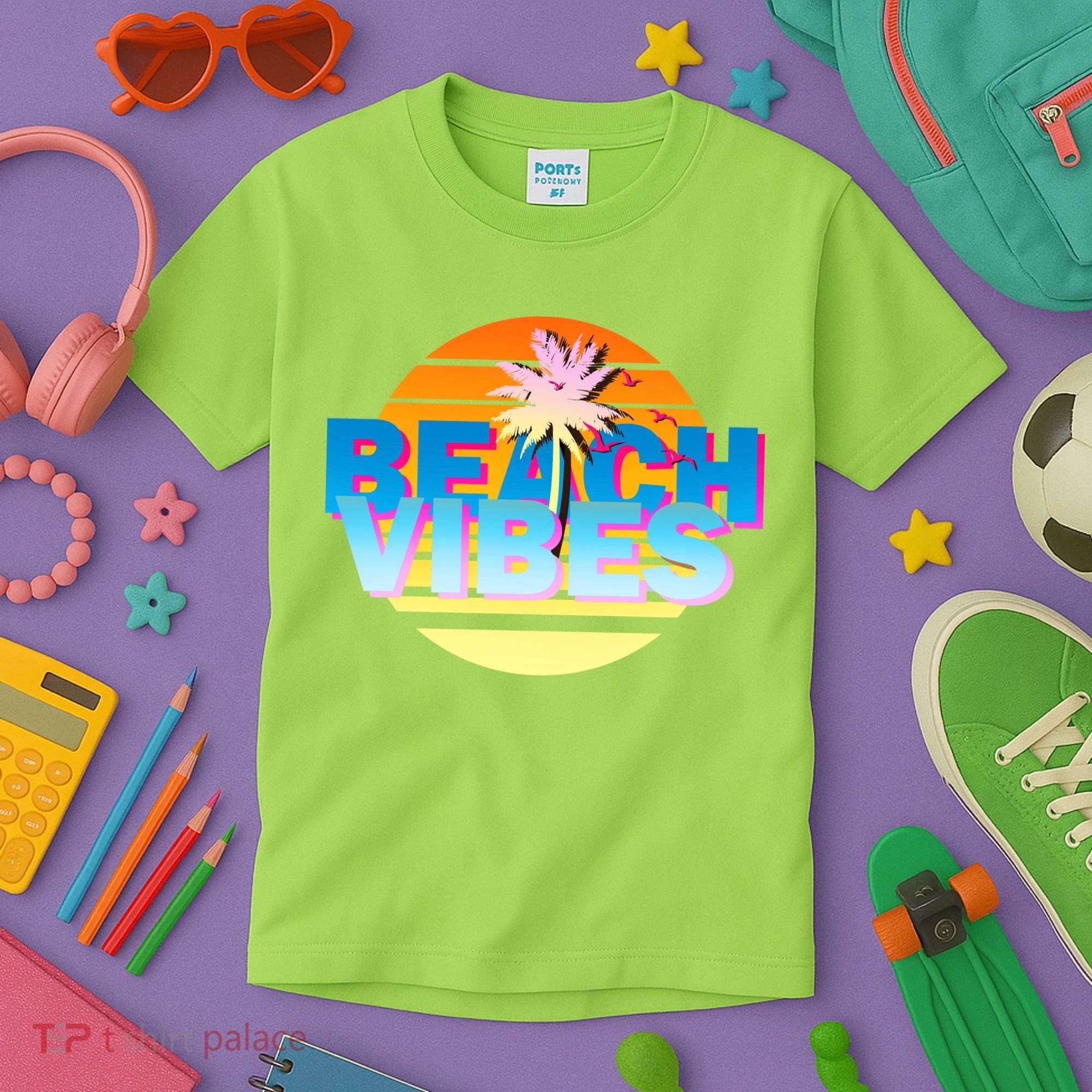Beach Vibes Kids T-Shirt
