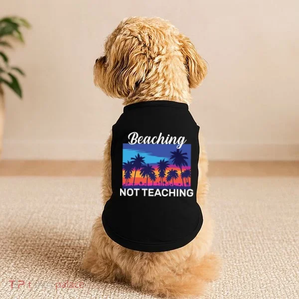Beaching Not Teaching Doggie Tank