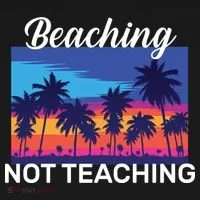 Beaching Not Teaching Doggie Tank thumb 4