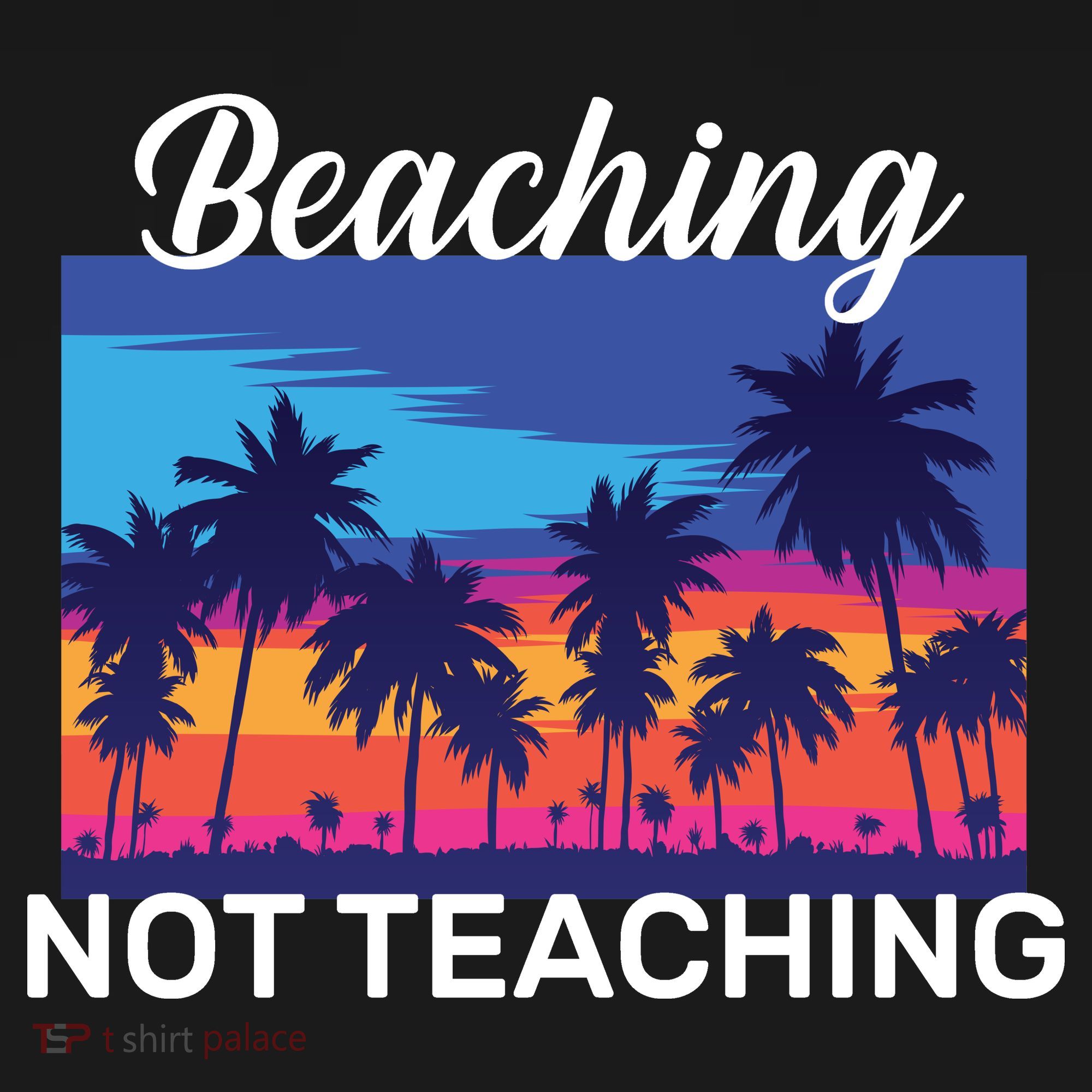 Beaching Not Teaching Pajama Set