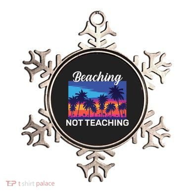 Beaching Not Teaching Ornament