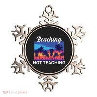 Beaching Not Teaching Ornament thumb 0