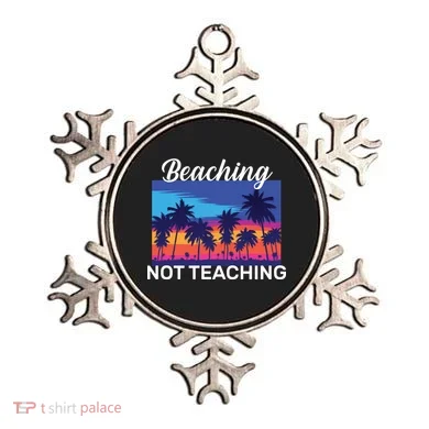 Beaching Not Teaching Ornament