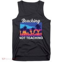 Beaching Not Teaching Tank Top thumb 0