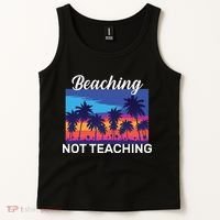 Beaching Not Teaching Tank Top thumb 2