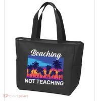 Beaching Not Teaching Tote Bag thumb 3