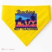 Beaching Not Teaching USA-Made Doggie Bandana thumb 0
