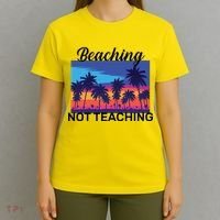 Beaching Not Teaching T-Shirt thumb 4