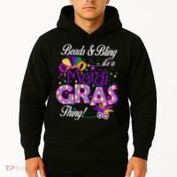 Beads & Bling It's A Mardi Gras Thing Hoodie thumb 2