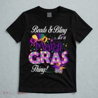 Beads & Bling It's A Mardi Gras Thing T-Shirt thumb 5