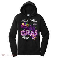 Beads & Bling It's A Mardi Gras Thing Women's Hoodie thumb 0