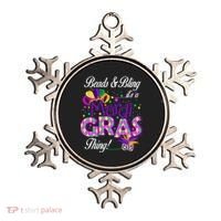 Beads & Bling It's A Mardi Gras Thing Ornament thumb 0