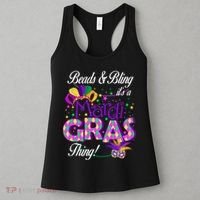 Beads & Bling It's A Mardi Gras Thing Women's Tank Top thumb 3