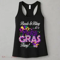 Beads & Bling It's A Mardi Gras Thing Women's Tank Top thumb 3