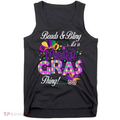 Beads & Bling It's A Mardi Gras Thing Tank Top