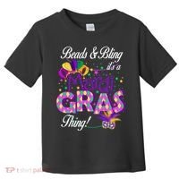 Beads & Bling It's A Mardi Gras Thing Toddler T-Shirt thumb 0