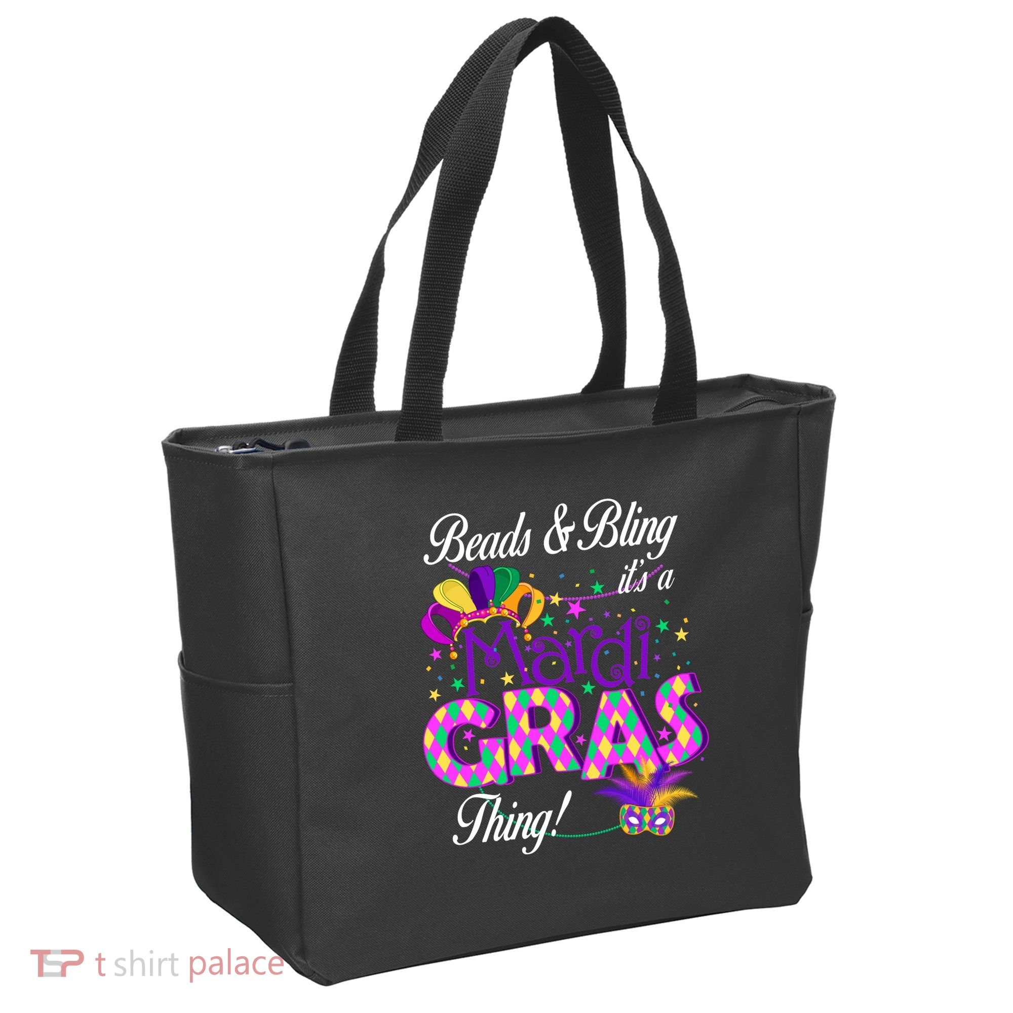 Beads & Bling It's A Mardi Gras Thing Tote Bag