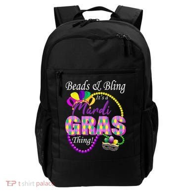 Beads and Bling it's a Mardi Gras Thing Backpack