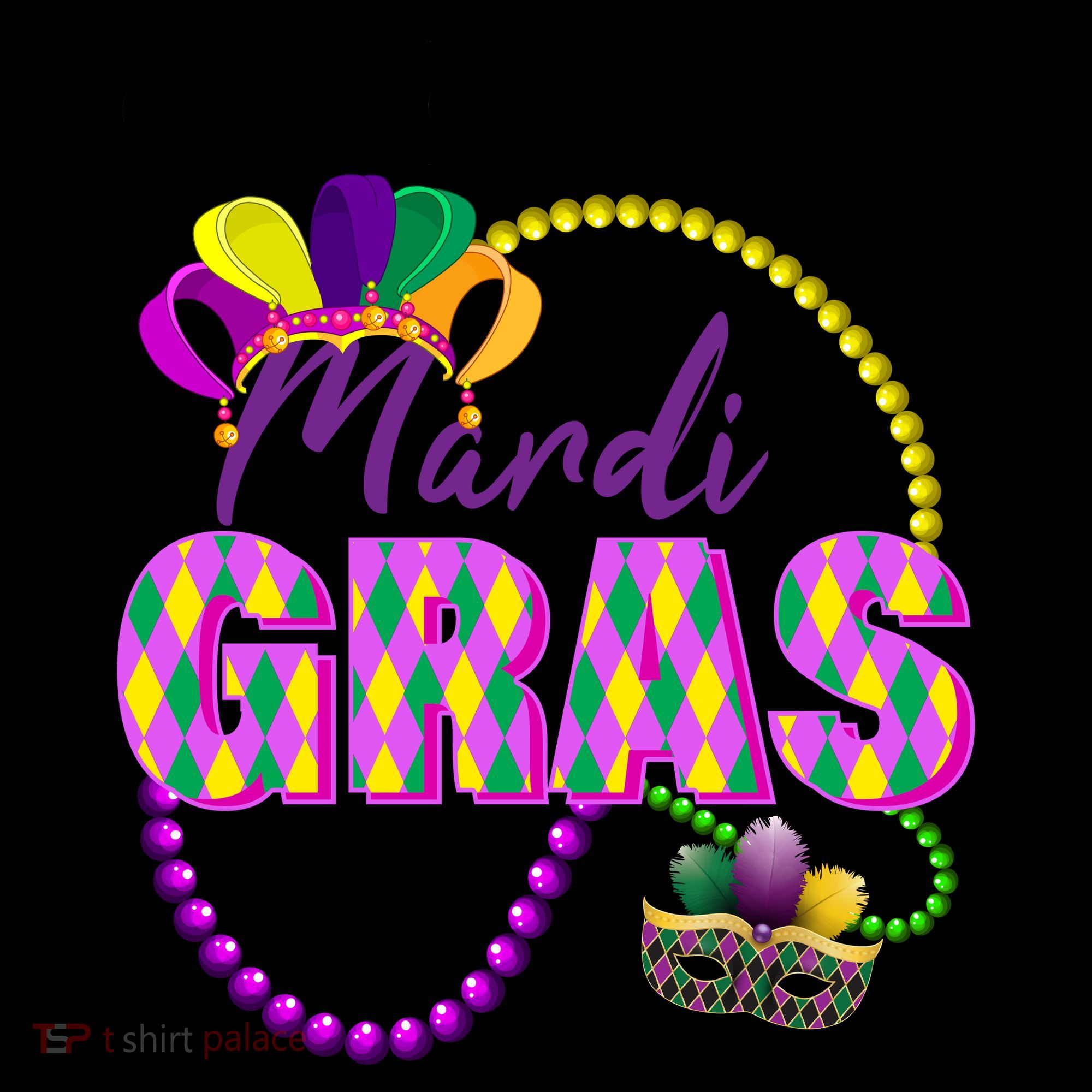 Beads and Bling it's a Mardi Gras Thing Coffee Mug