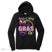 Beads and Bling it's a Mardi Gras Thing Women's Hoodie thumb 0