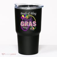 Beads and Bling it's a Mardi Gras Thing Tumbler thumb 0