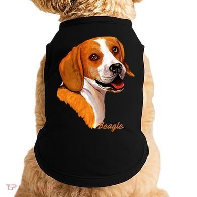 Beagle Dog Signature Portrait Doggie Tank