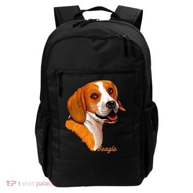 Beagle Dog Signature Portrait Backpack