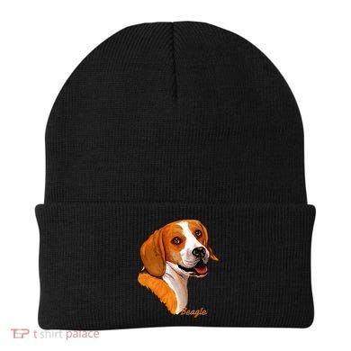 Beagle Dog Signature Portrait Beanie