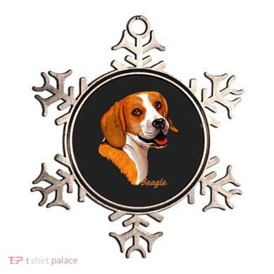 Beagle Dog Signature Portrait Ornament