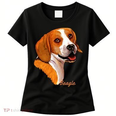 Beagle Dog Signature Portrait Women's T-Shirt
